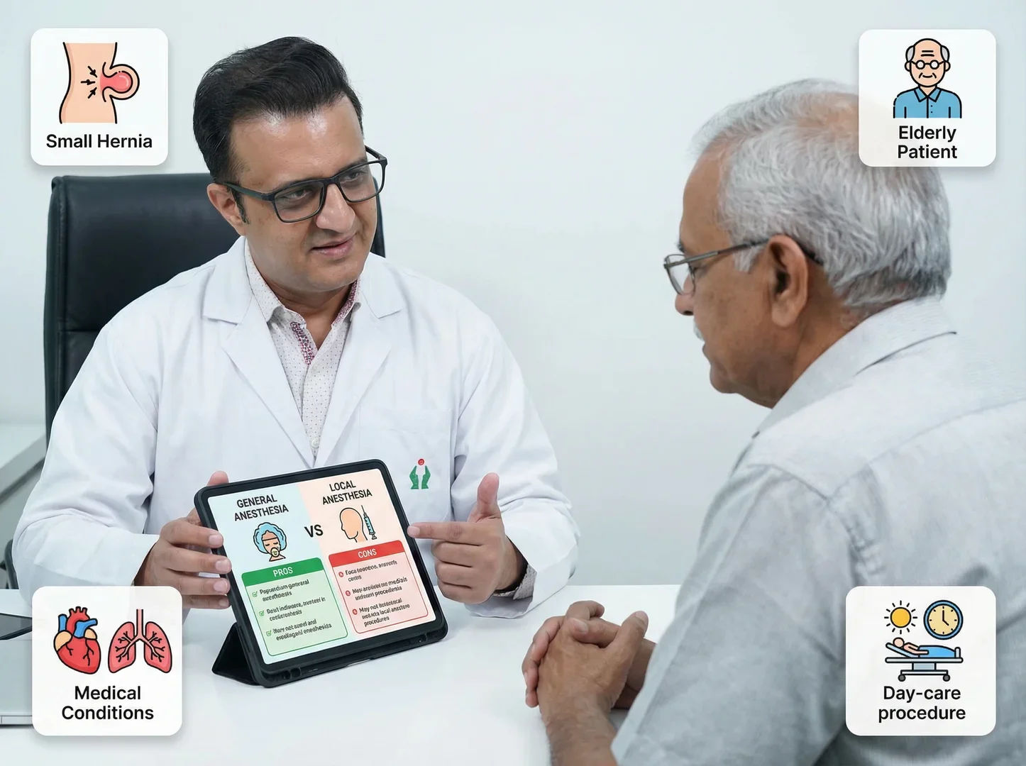 Hernia Surgery Under Local Anaesthesia – section 2
