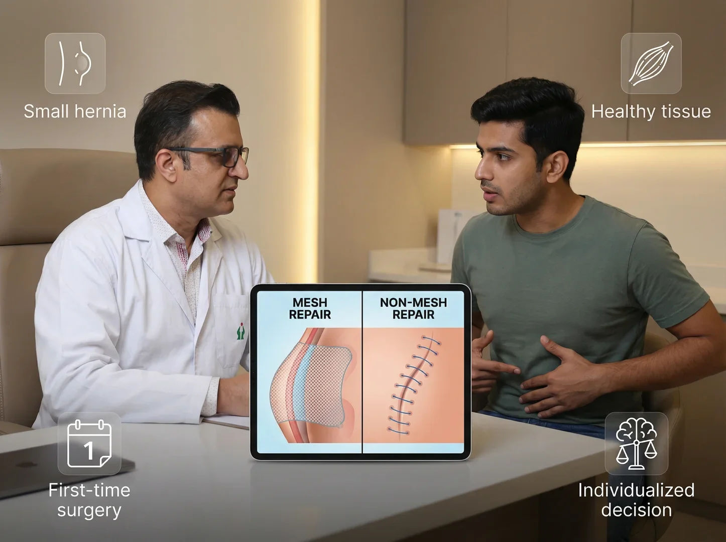 Non-Mesh Hernia Repair – section 2