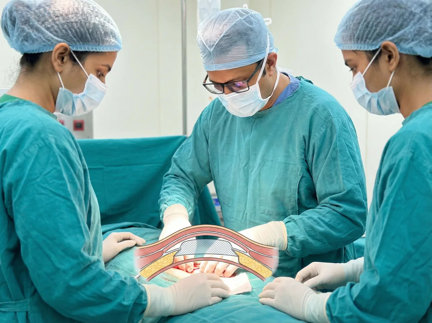 Open Hernia Surgery – section 4
